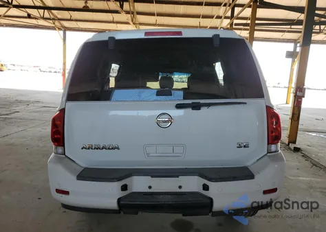 2008 Nissan Armada Se from USA, damaged, VIN 5N1AA08D38N611613